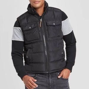Goodfellow Men’s Black Zip-up Vest